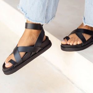 Liberte leather Brontë Sandal DISHH sandal size US 8